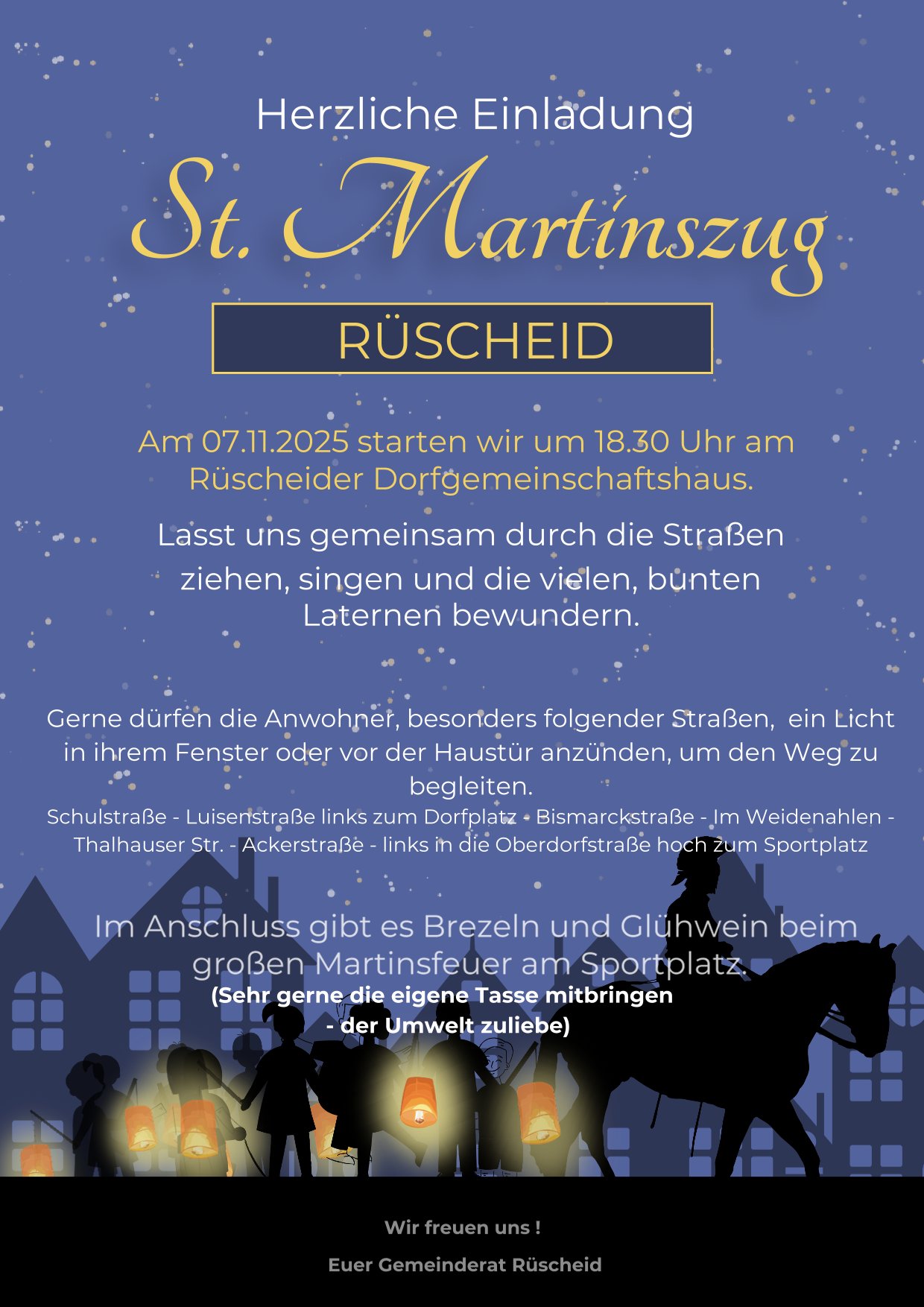 St. Martinszug Rüscheid 07.11.2025